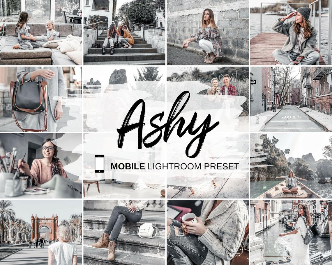 Ashy Lightroom Mobile Preset