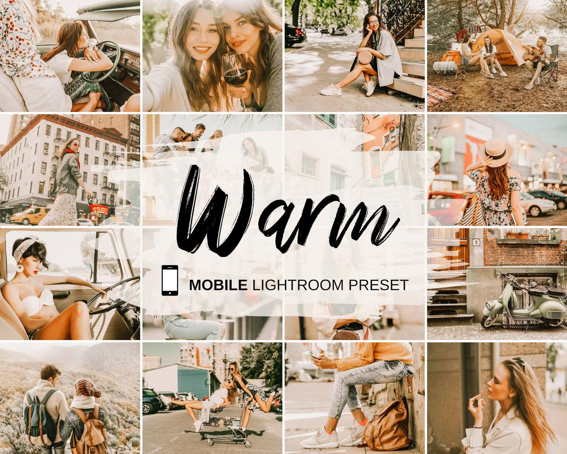 Warm Lightroom Mobile Preset