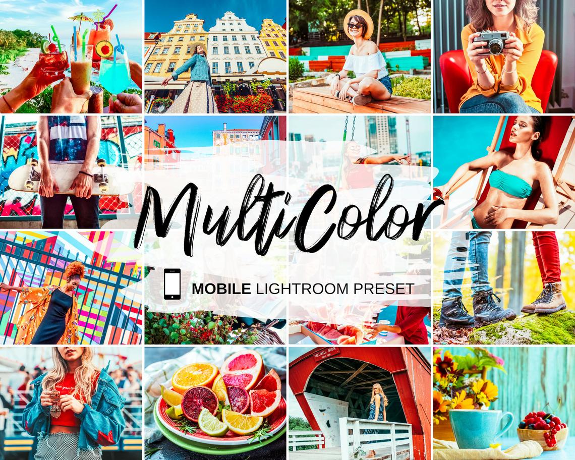 MultiColor Lightroom Mobile Preset