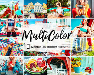 MultiColor Lightroom Mobile Preset