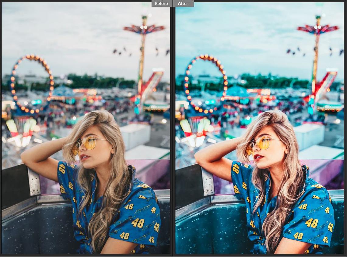 MultiColor Lightroom Mobile Preset