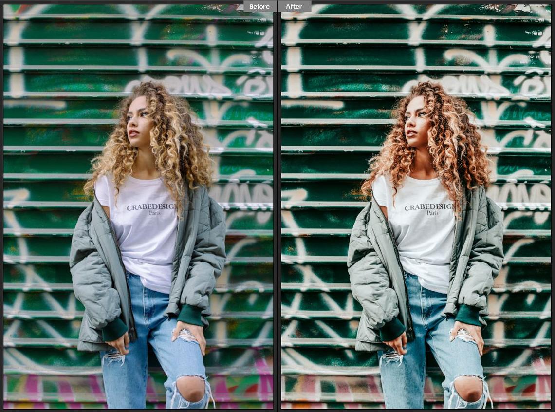 Blogger Lightroom Mobile Preset