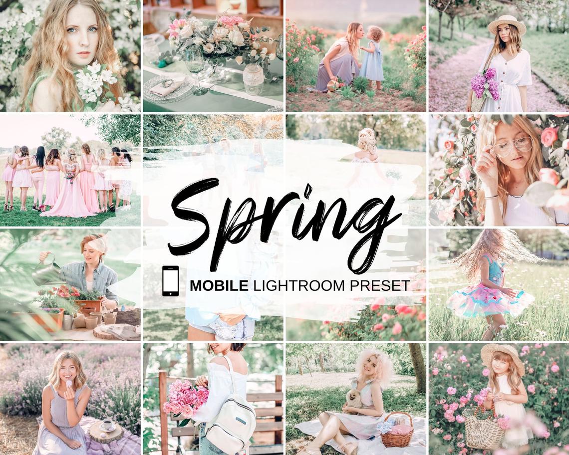 Spring Lightroom Mobile Preset